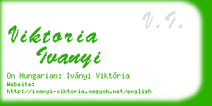 viktoria ivanyi business card