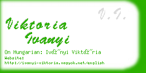 viktoria ivanyi business card